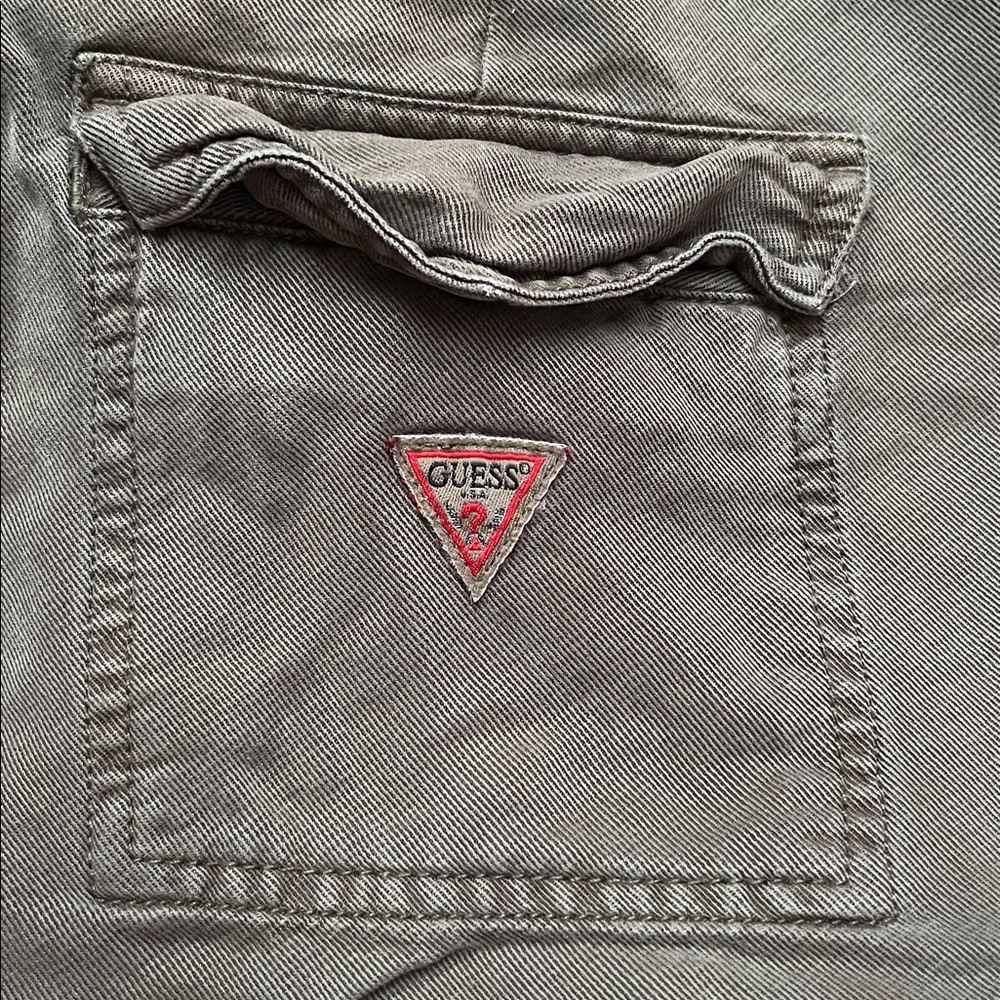 Guess Women's Cargo Pants - army green